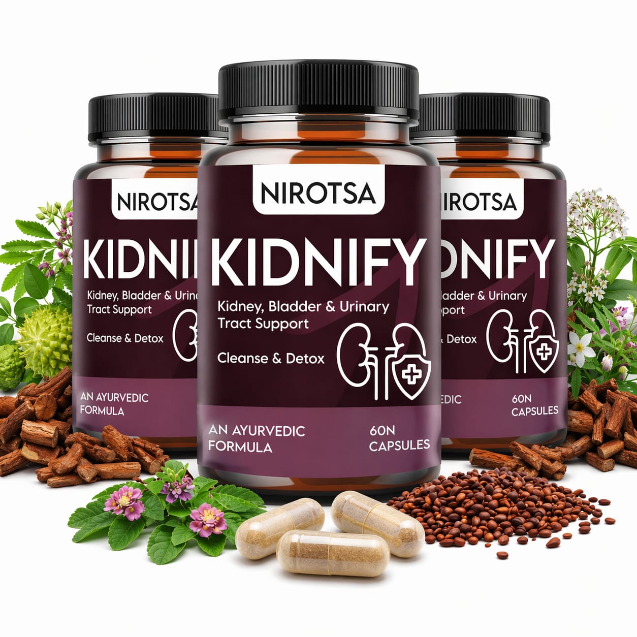 Kidnify Ayurvedic Medicine For Kidney Stone, UTI, Gallbladder | Detox & Cleanse