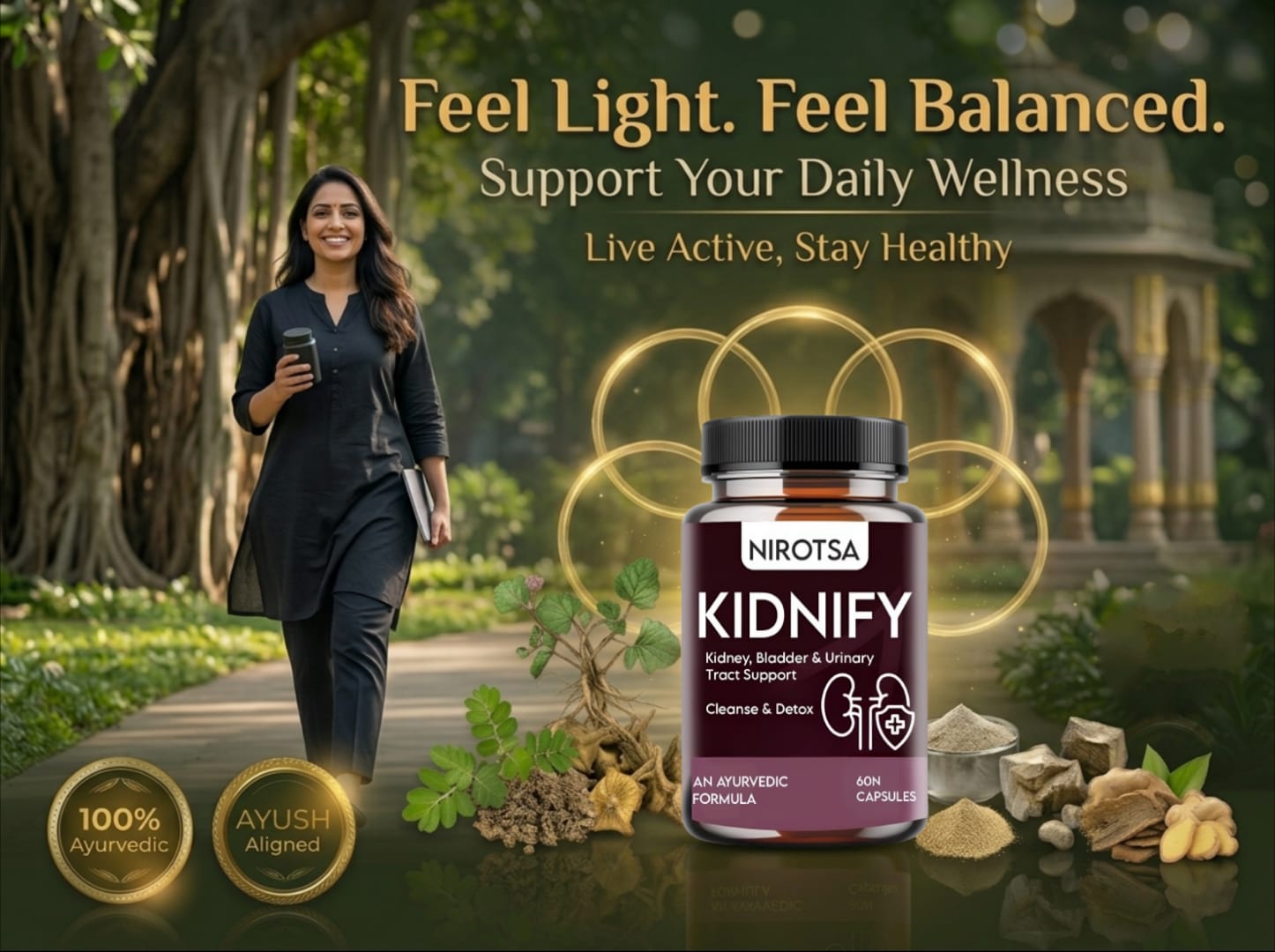 Kidnify Ayurvedic Medicine For Kidney Stone, UTI, Gallbladder | Detox & Cleanse EBC image 7