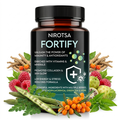 NIROTSA Fortify Multivitamin & Antioxidant Capsules For Men & Women | 60 Capsules