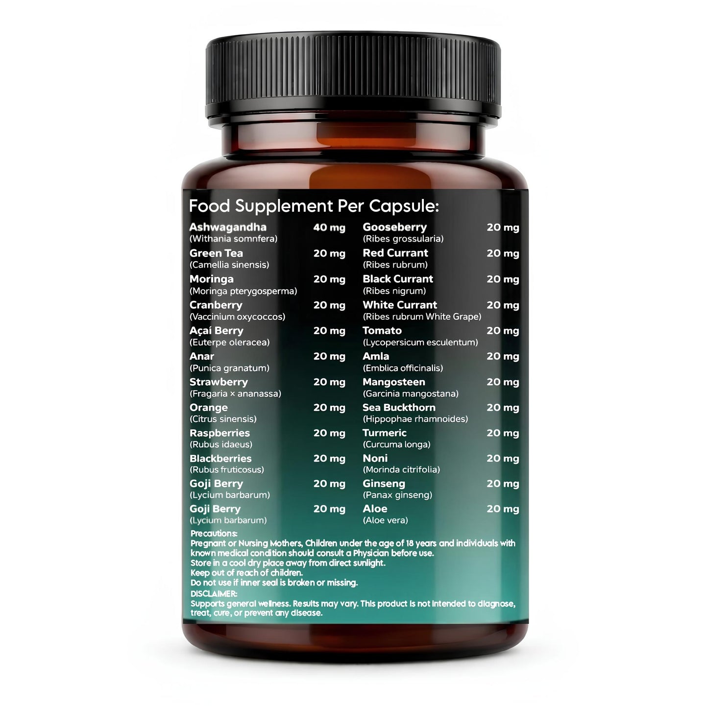 NIROTSA Fortify Multivitamin & Antioxidant Capsules For Men & Women | 60 Capsules