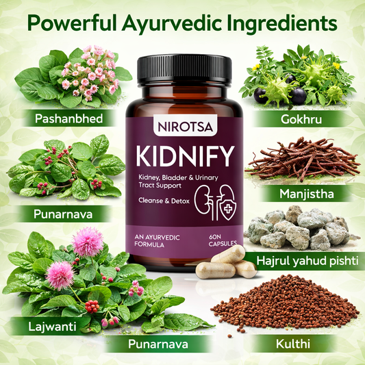 Kidnify Ayurvedic Medicine For Kidney Stone, UTI, Gallbladder | Detox & Cleanse