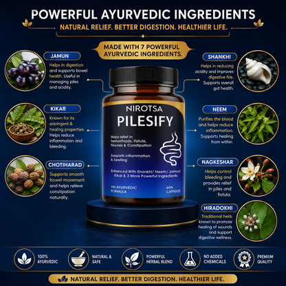 Ayurvedic Medicine For Piles, Hemmarhoids, Fistula & Constipation