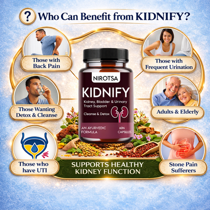 Kidnify Ayurvedic Medicine For Kidney Stone, UTI, Gallbladder | Detox & Cleanse