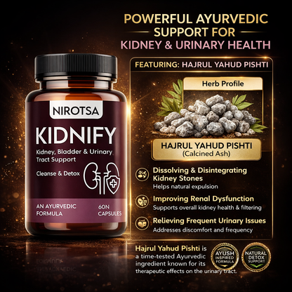 Kidnify Ayurvedic Medicine For Kidney Stone, UTI, Gallbladder | Detox & Cleanse