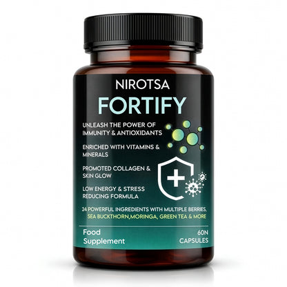 NIROTSA Fortify Multivitamin & Antioxidant Capsules For Men & Women | 60 Capsules
