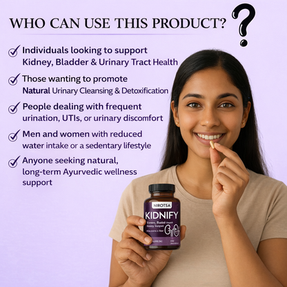 Kidnify Ayurvedic Medicine For Kidney Stone, UTI, Gallbladder | Detox & Cleanse