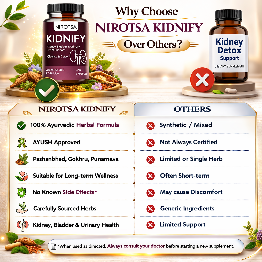 Kidnify Ayurvedic Medicine For Kidney Stone, UTI, Gallbladder | Detox & Cleanse