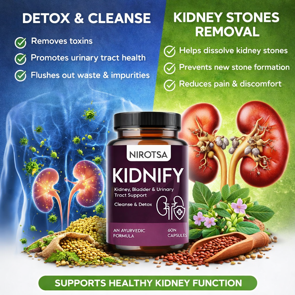 Kidnify Ayurvedic Medicine For Kidney Stone, UTI, Gallbladder | Detox & Cleanse